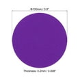 thumbnail image 2 of 3.9" Round Carpet Spot, 48 Pack Floor Spot Sitting Marker Nylon Sign, Purple, 2 of 6