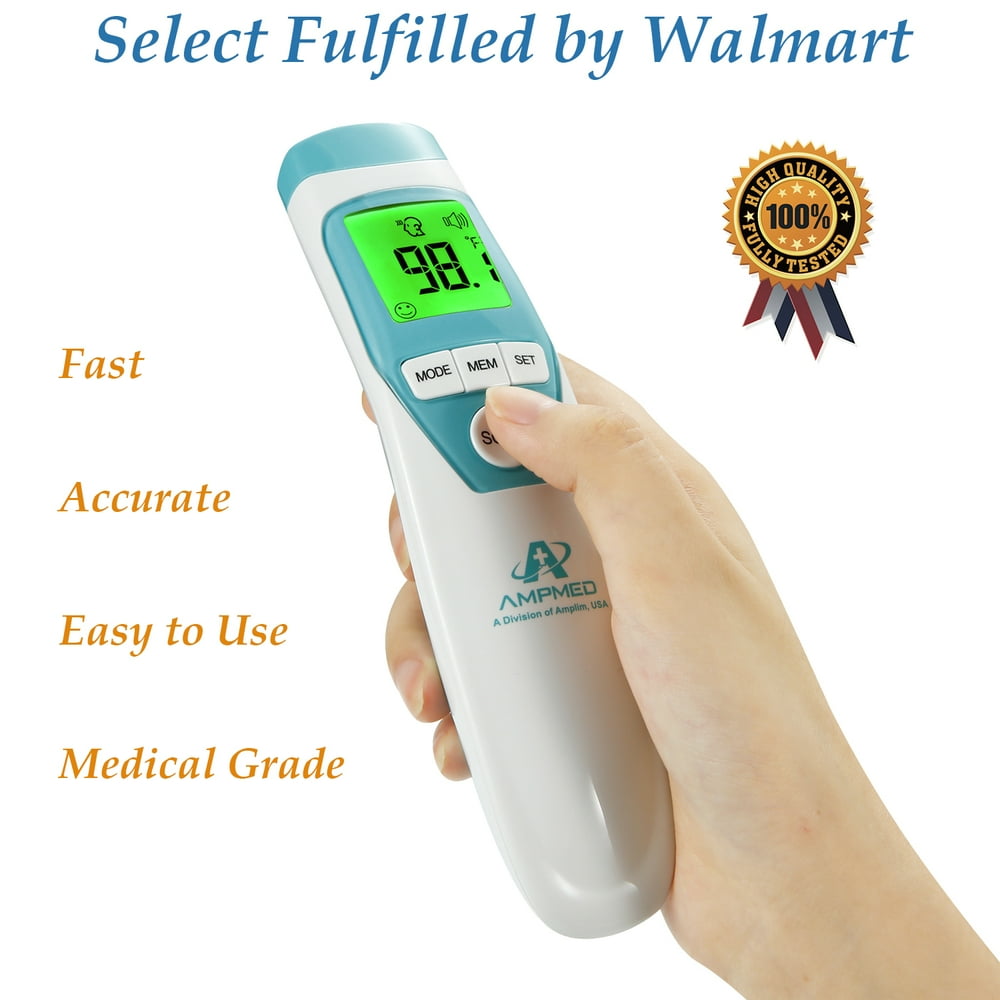 Amplim NonContact Digital Clinical Infrared Forehead Thermometer for