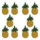 thumbnail image 3 of BRIGHTFUFU 10pcs Cartoon Hawaii Pasches de piña Patches bordados Patinas Apliques de bricolaje para ropa Insignias de bolsas de mochila, 3 of 7