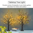 thumbnail image 3 of Árbol de Luz LED FS-SD049 con 24 Luces, Decoración Perfecta para Bodas, Fiestas y Hogar, Ideal para Mesas, Estanterías y Más, Altura de 55cm, Creando un Ambiente Romántico y Tranquilo., 3 of 6