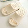 thumbnail image 2 of Men's Comfortable Slide Slippers With Sole For Home Bathroom And Leisure Use, 2 of 6
