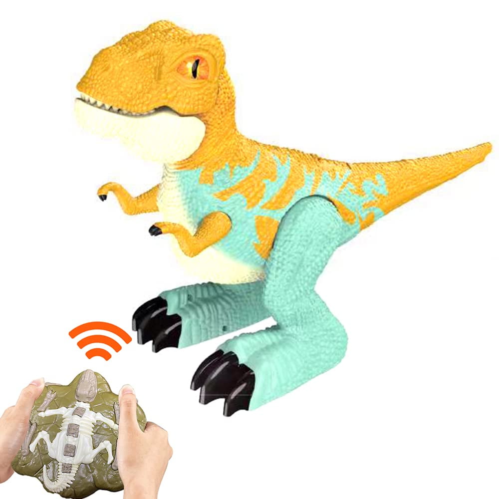Remote Control Walking Dinosaur Toy Realistic Electric Walking Dinosaur