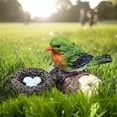 thumbnail image 1 of Simulación Mini Figuritas de pájaros Decoración de jardín de hadas en miniatura Modelo de animal de pájaro Artesanía para jardín Paisaje Decoración de 2 uds C Soledad Figuras de pájaros en miniatura, 1 of 10