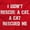 Red, variant on A Cat Rescued Me Adopted Pet Lovers Men's Graphic T Shirt Tees Brisco Brands S