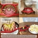 thumbnail image 5 of Cortadora de manzanas Newness, 13 cm, extra grande, 16 rebanadas, acero inoxidable, 5 of 8
