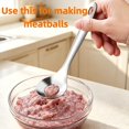 thumbnail image 2 of Clearance Under $1 Stainless Steel Meatball Spoon with Smooth Non-Stick Surface for Homemade Meatballs and Fish Balls, 2 of 5