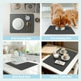 thumbnail image 6 of Quick-Dry Silicone Dish Drying Mat - Non-Slip Kitchen Sink Tray for Plates & Cutlery, Coffee Mat, 16"x20", 6 of 8