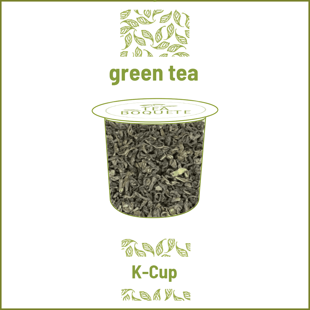 Green tea pods for Keurig brewers K-Cup 
