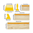 thumbnail image 2 of Screen Printing Squeegee for Screen Printing Fabric, Screen Printing Kit Handmade,6PCS, 2 of 6