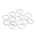 thumbnail image 4 of SPRING 200pcs 4mm Gold/silver Circular Double Circle Connecting Ring Jewelry Design Bracelet Necklace Handmade DIY Accessories Gold, 4 of 9