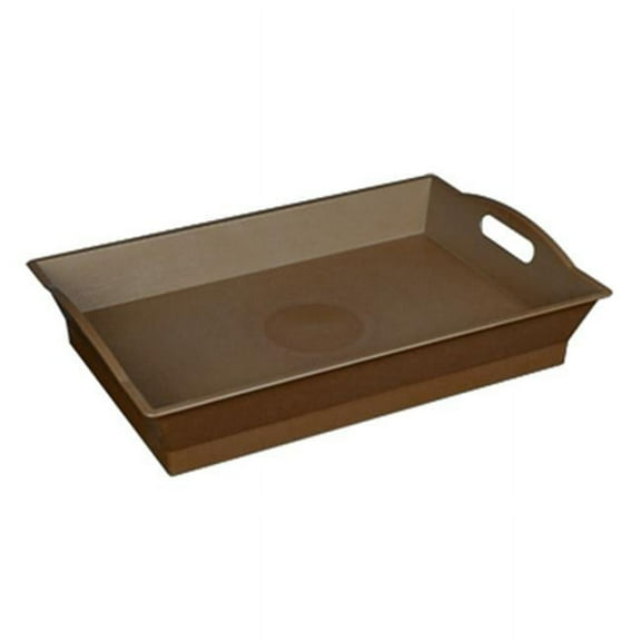 Little Butler TRAYSBARK PVC Serving Tray, Bark - Small