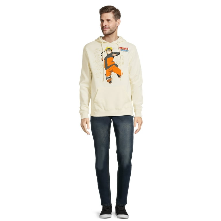 Naruto Shippuden Men s Big Men s Graphic Print Hoodie Sweatshirt Sizes S XL Walmart