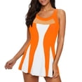 thumbnail image 1 of Traje de baño Zando Orange para mujer, talla grande, 12-14, 1 of 6
