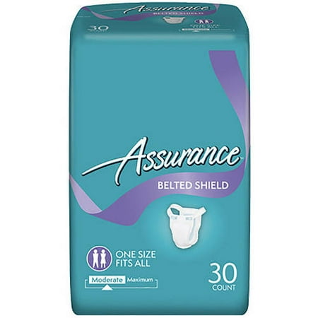 Assurance Belted Undergarments Moderate Absorbency, 30 ct - Walmart.com