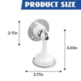 thumbnail image 2 of TALENO Door Stoppers for Bottom of Door,Wear-Resistant and Corrosion-Resistant Magnetic Door Stopper,Matching Film and Screws Door Stopper,white, 2 of 7