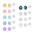 thumbnail image 1 of Acrylic Butterfly Stud Earrings for Sensitive Ears Multicolor Model EAR010-SE, 1 of 9