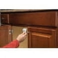 thumbnail image 4 of Safety 1ˢᵗ Spring-Loaded Cabinet & Drawer Latch (10pk), White, 4 of 8