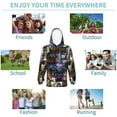 thumbnail image 5 of Youth Cartoon Hoodie Fashion Long Sleeve Kids Pullover Coat Casual Hoody Hooded Sweatshirts for Boys Girls, 5 of 8