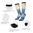 thumbnail image 3 of Knee High Socks for Men and Women, Howling Wolf Full Moon Althletic Compression Socks, Support Long Tube Socks for Outdoor Sport, Calf Socks, High Stockings for Women Men, 3 of 7