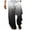 Black, variant on Aueoeo Men's Casual Joggers Sweatpants Workout Athletic Pants with Pockets Drawstring Gym Running Pants Elastic Waist
