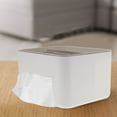 thumbnail image 5 of Niceauty Tissue Dispenser Box ABS Keeps Desktop Clean for Office Workers in Office 1Pcs, 5 of 5
