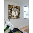 thumbnail image 5 of "Route 1" Painting Print on Canvas, 5 of 5