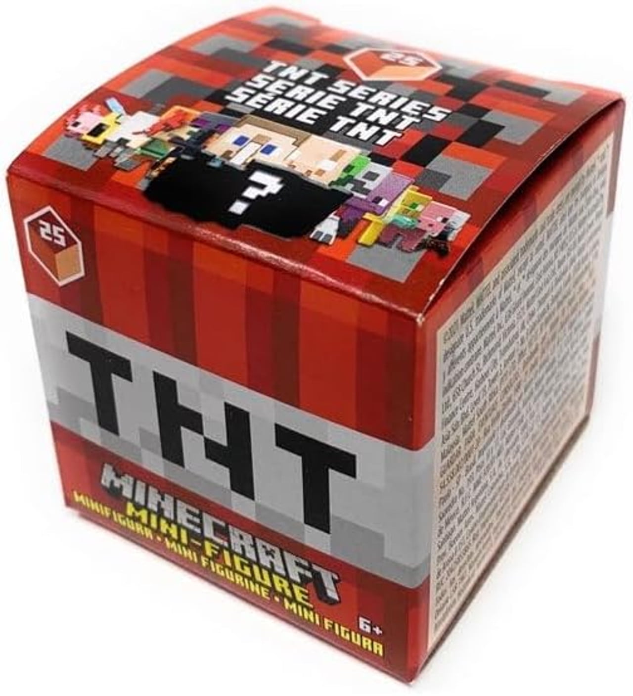 Set of 3 |Minecraft TNT Series 25 Mystery Pack (3 RANDOM Figures) No Duplicates