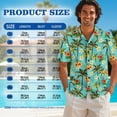 thumbnail image 6 of Jeiento Coconut Tree Matching Beach Outfits for Couples Womens Dresses Mens Short Sleeve Shirts Button Up Shirt Tiered A Line Dress, 6 of 6