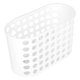 thumbnail image 5 of Bolsa de almacenamiento autoadhesiva hueca montada en la pared, cesta, escurridor, baño, cocina (blanco), 5 of 8