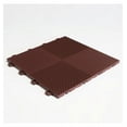 thumbnail image 2 of B2US5230 Deck and Patio Flooring Interlocking Tiles Perforated Pack, Brown, 30-Pack, 2 of 3