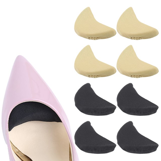 Coofit 4 Pairs Shoes Filler Soft Breathable Shoes Insert Toe Insert for High heel Shoe