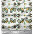 thumbnail image 1 of Soimoi Rayon Fabric Dot,Floral & Paisley Decor Fabric Printed Yard 56 Inch Wide, 1 of 3
