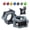 Gray, variant on RitFit 2 In. Olympic Barbell Clips Set of 2, Barbell Clamps with ABS Locking and Quick Release and Carry Bag(Green)
