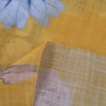 thumbnail image 7 of Sakmal Elbow-Length Womens Tops Under $10 V-Neck Yellow Floral Flowy Loose Fit Womens Shirts, 7 of 7