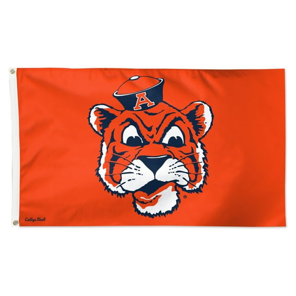 WinCraft Auburn Tigers Single-Sided College Vault Team Logo Deluxe Flag