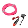 thumbnail image 3 of Car Cold Atmosphere Lamp Interior Guide Led Atmosphere Lamp EL Luminous Line 2 Meters + Lighter Universal Car Decorative Lamp, 3 of 3