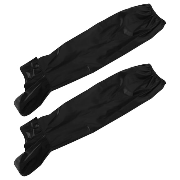 HINTRMENT 1Pair Waterproof Motorcycle Rain Pants with Boot Covers Unisex Rain Gear for Hiking and Riding