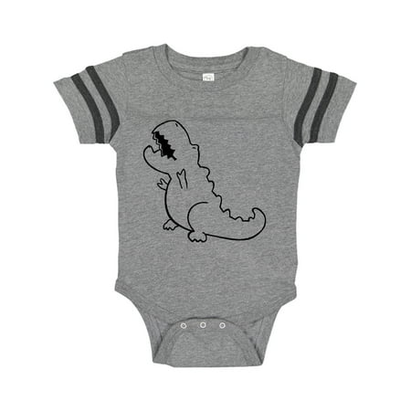 

Inktastic Pocket Dino Baby Tyrannosaurus Gift Baby Boy or Baby Girl Bodysuit