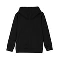 thumbnail image 7 of CBASIHI Girls Halloween Hooded Sweatshirts with Pockets Casual Cute Pumpkin Print Long Sleeve Fleece Pullover Hoodies Black 8 T, 7 of 7
