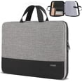 thumbnail image 1 of Funda para Laptop Ytonet Gris Resistente al Agua para 13-13.3 Pulgadas, 1 of 8