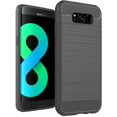 thumbnail image 3 of For Samsung Galaxy S8 Plus Case, by HR Wireless Carbon Fiber Dual Layer Hybrid Brushed PC/TPU Rubber Case Cover For Samsung Galaxy S8 Plus S8+, 3 of 4
