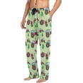 thumbnail image 4 of HPINK-T Pajama Pants for Men Sleep Lounge Pants Pjs Bottoms with Pockets, 4 of 13