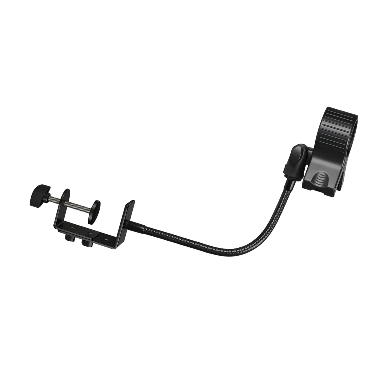 Adjustable Microphone Holder Clamp Gooseneck Arm Clip for Music Recording Equipment and Live Broadcast Accessories