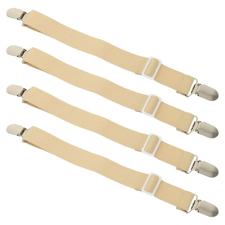 FRCOLOR 4pcs Elastic Mattress Sheets Corner Holders Bed Sheet Corner Straps Sheets Holders