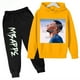 thumbnail image 2 of 2024 Ropa para niños CALIENTE Conjunto de sudadera con capucha para niños más pantalones de sudadera Conjunto de 2 piezas para niños y niñas Mbappe Avatar Estampado Bebé Niña, 2 of 5