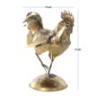 thumbnail image 3 of DecMode 17" Patina Rooster Garden Sculpture, 3 of 5