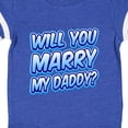 thumbnail image 4 of Inktastic Will You Marry My Daddy (blue) Boys or Girls Baby Bodysuit, 4 of 5