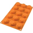 thumbnail image 1 of Silikomart Silicone Fancy and Function Bakeware Collection Multi Cake Pan, Sunflower, Small, 1 of 6