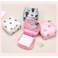thumbnail image 6 of 4PCS Mini Makeup Bag,Cute Pocket Cosmetic Bag,Portable Small Make Up Bags for Women,Travel Cosmetic Bag Small Makeup Pouch,Mini storage bag for Sanitary pad,coin,lipstick,jewelry, 6 of 8