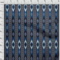 thumbnail image 3 of oneOone Organic Cotton Poplin Twill Fabric Stripe & Geometric Ikat Print Fabric By Yard 42 Inch Wide, 3 of 4